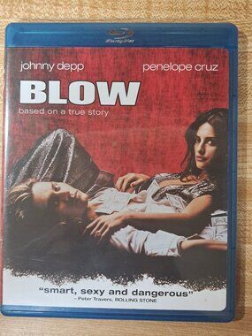 Blow 2001  Blu-ray Johnny Depp Crime Bio Penélope Cruz Warner Brothers